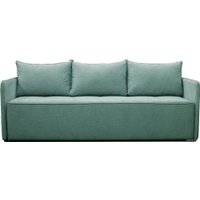 Диван Brioli Армандо трехместный (рогожка, J14 голубой)