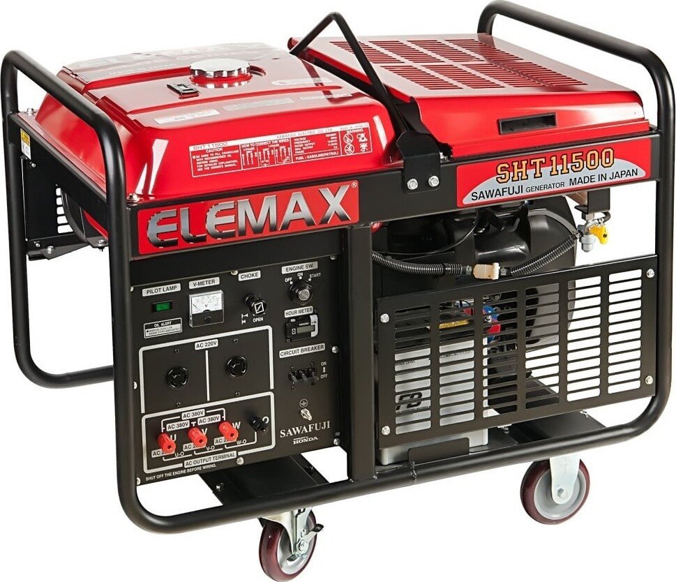 

Бензиновый генератор Elemax (Sawafuji) SHT11500-R