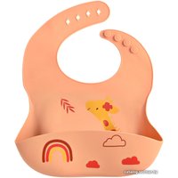 Нагрудник детский Pituso KD4109 (персиковый)