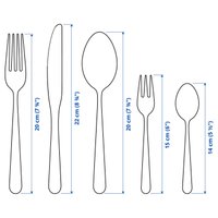 Набор столовых приборов Ikea Martorp 30167507