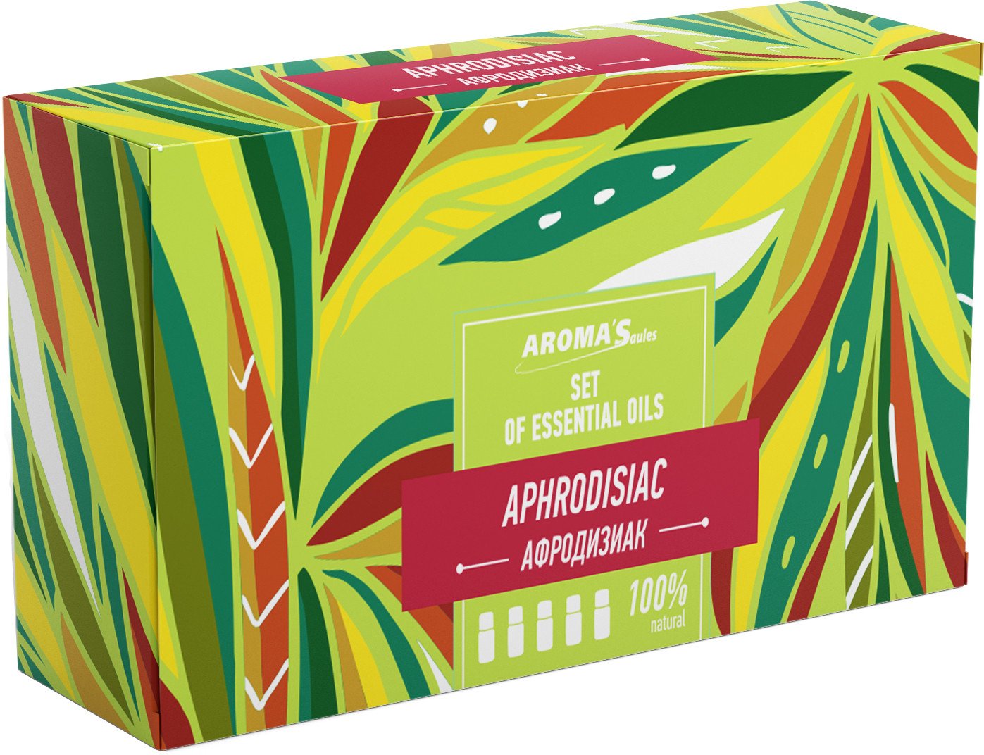 Набор средств Aroma Saules Афродизиак 5x10 мл