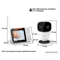 Видеоняня Panasonic KX-HN3001-X2