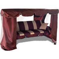 Садовые качели LetoLux Капри (бордовый)