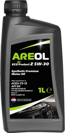 

Моторное масло Areol ECO Protect Z 5W-30 1л