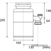 Измельчитель пищевых отходов Status Premium 100