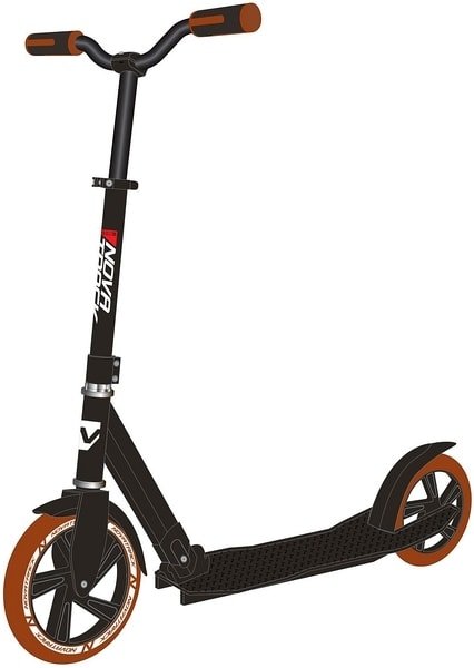 

Двухколесный подростковый самокат Novatrack Deft 230.DEFT.BK20 (черный)