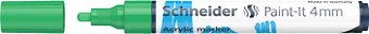 Маркер художественный Schneider Paint-It 320 120204 (зеленый)