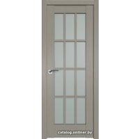 Межкомнатная дверь ProfilDoors 102XN L 80x200 (стоун, стекло матовое)