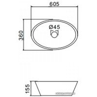 Умывальник Gappo GT303