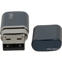 USB Flash Silicon-Power LuxMini 720 Deep Blue 64GB (SP064GBUF2720V1D)