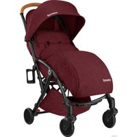 Коляска прогулочная «книга» Lionelo Julie (black/burgundy)