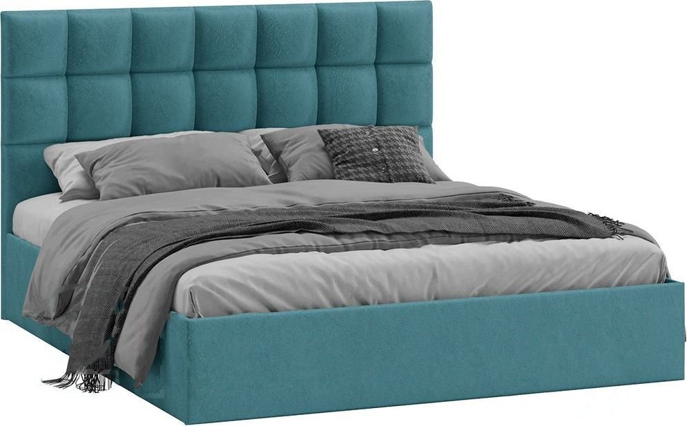 

Кровать Трия Эмбер универсальный тип 1 с ПМ и заглушиной 160x200 (Wellmart Indigo)