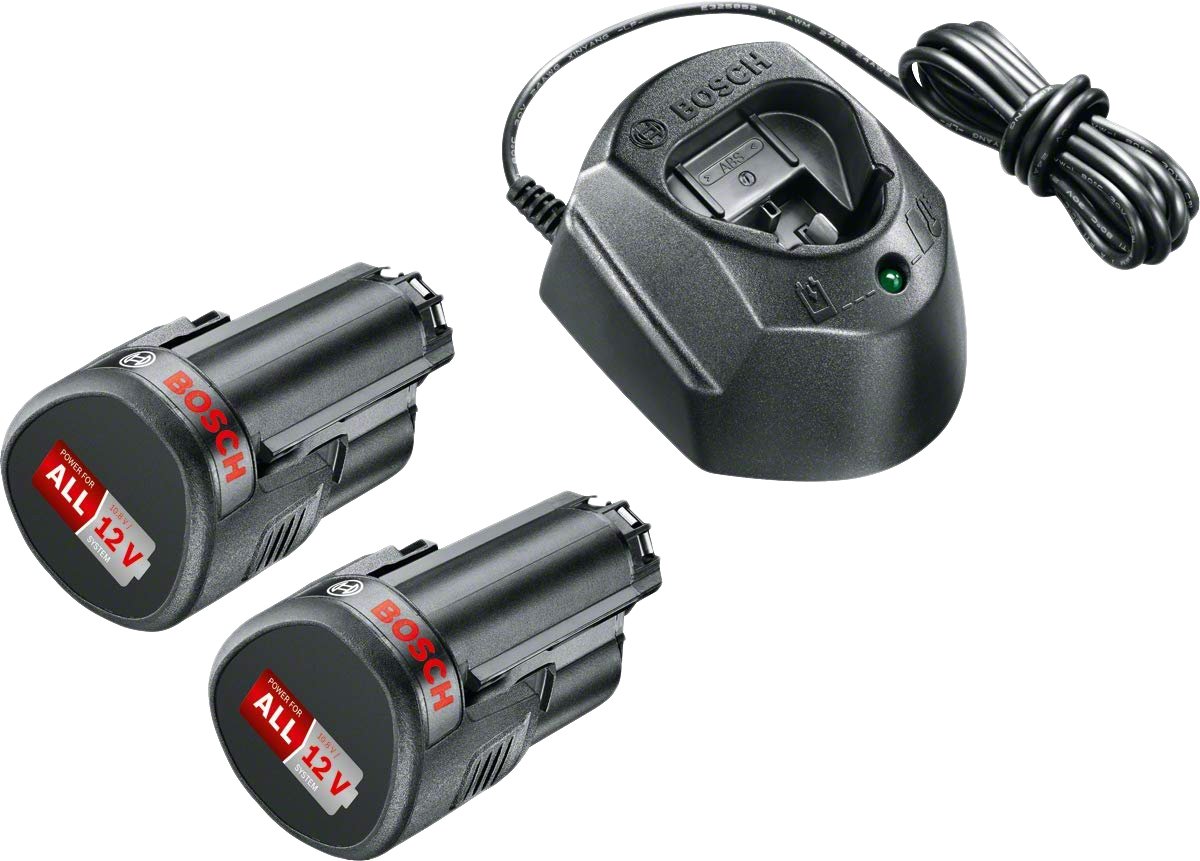 

Аккумулятор с зарядным устройством Bosch 1600A01L3E (12В/1.5 Ah + 12В)