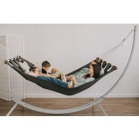 Гамак с каркасом Mamo Премиум (графит/терракотовый)