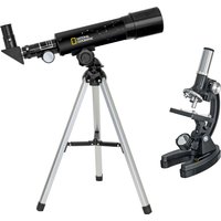 Детский микроскоп, телескоп Bresser National Geographic 50/360 и 300x-1200x 31310