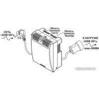 Стабилизатор напряжения Бастион Teplocom ST-888