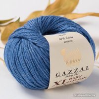 Пряжа для вязания Gazzal Baby Cotton XL 3431 50 г 105 м (джинс)