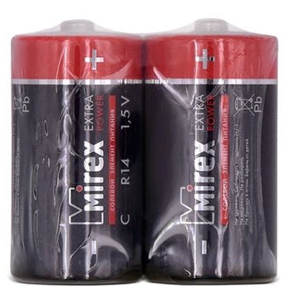 

Батарейка Mirex Extra Power C 2 шт 23702-ER14-S2
