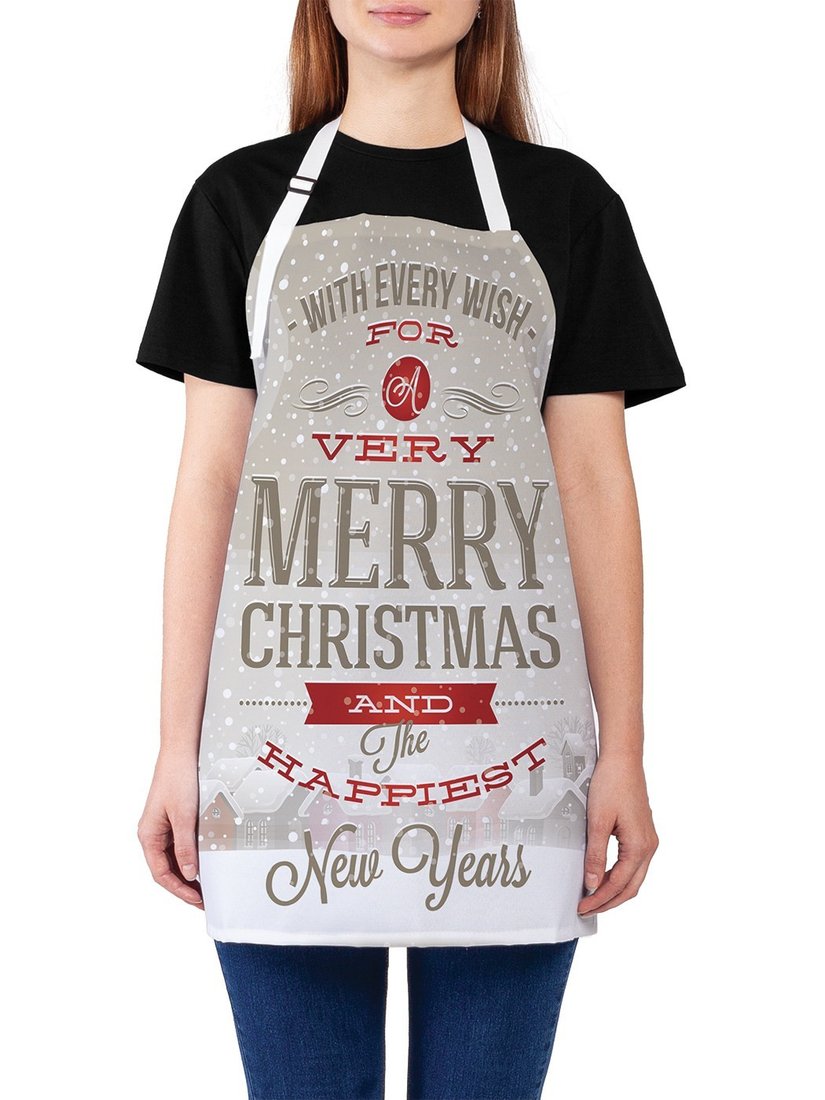 

Фартук JoyArty Счастливого Рождества и Нового Года ap_6769