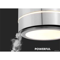 Кухонная вытяжка Klarstein Tron Ambience Island (серебристый)