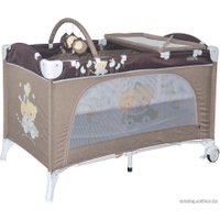 Манеж-кровать Lorelli Travel Kid 2 Layers Beige Travelling [10080221621]