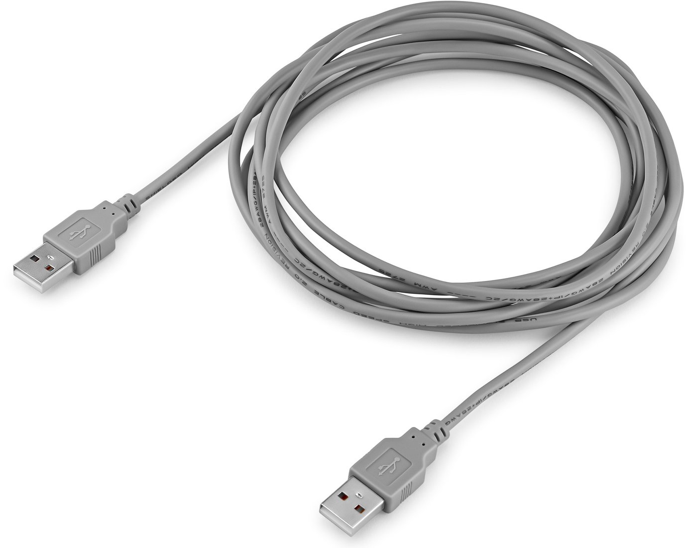 

Кабель Buro BHP RET USB_AM30 (3 м, серый)