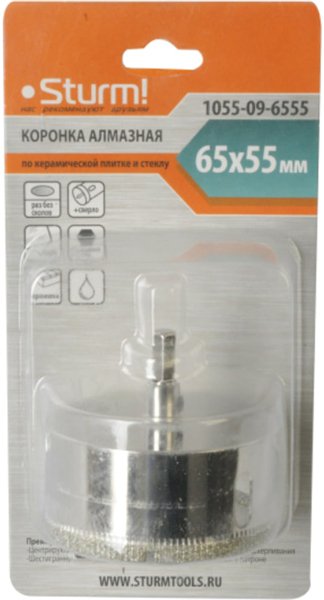 

Коронка Sturm 1055-09-6555