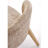 Стул Halmar Basso (бежевый/дуб натуральный)