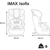 Детское автокресло Nania Imax Isofix (tech london)