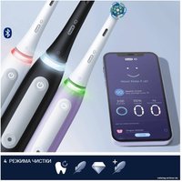 Электрическая зубная щетка Oral-B iO Series 4 IOG4.1A6.0 (белый)