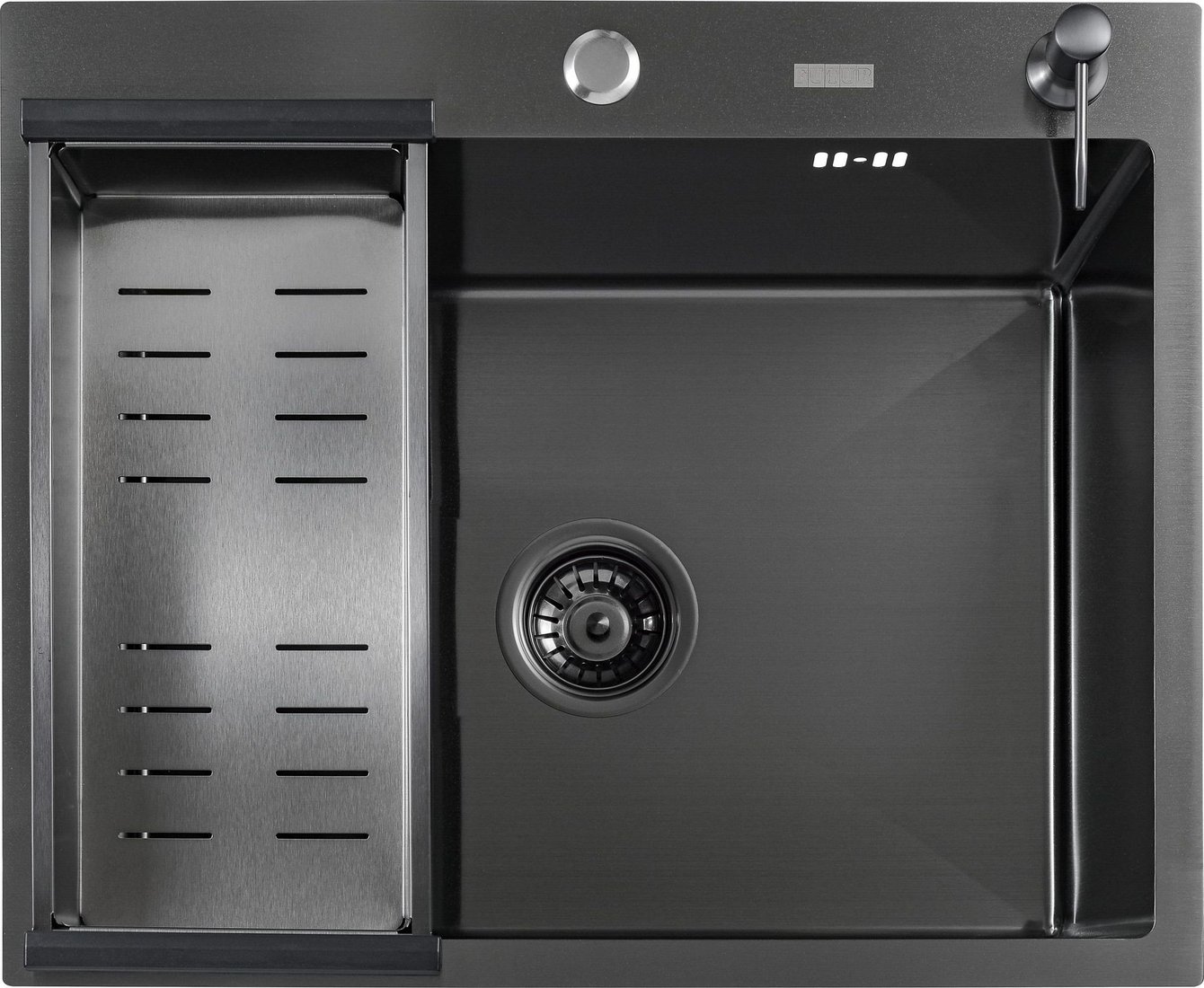 Кухонная мойка Futur FK 6050 Eco (Black Nano)