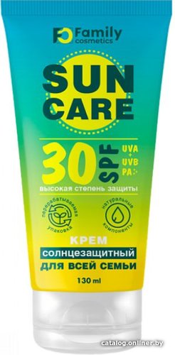 Крем солнцезащитный Family Cosmetics Крем солнцезащитный Sun Care SPF 30 130 мл