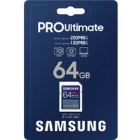 Карта памяти Samsung PRO Ultimate SDXC 64GB
