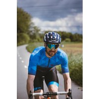 Cпортивный шлем Force Neo S/M (синий/белый)