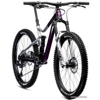 Велосипед Merida One-Forty 800 L 2021 (фиолетовый/серебристый)