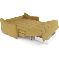 Диван Мебель-АРС аккордеон Давос НПБ 140x200 см M2-113-46 (Cabrio 27 желтый)