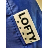 Кресло-мешок LoftyHome Груша XXXL (оксфорд/велюр, синий)