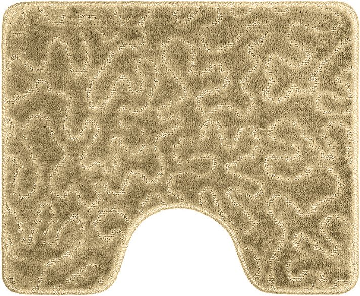 

Коврик для туалета Shahintex РР 60x50 003 843060 (кофе с молоком)