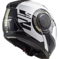 Мотошлем LS2 FF902 Scope Arch (S, белый/серый)