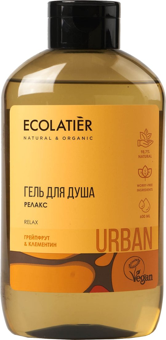 

Ecolatier Гель для душа Urban релакс грейпфрут и клементин 600 мл