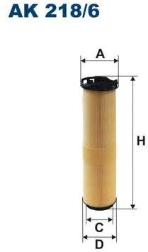 

Воздушный фильтр Filtron AK2186