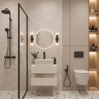 ЗОВ Тумба под умывальник Токио Премиум 2 80 TP280WWPTOC (белый)