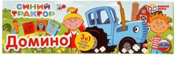 

Развивающая игра Умные игры Синий трактор 3 в 1 4690590233122