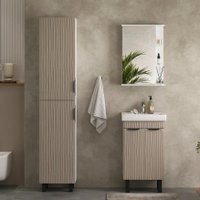  Volna Тумба с умывальником Lotty 50.2D Тигода + Тигода 50 (латте, напольная)