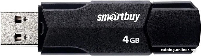 USB Flash SmartBuy Clue 4GB (черный)