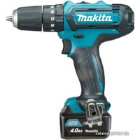 Ударная дрель-шуруповерт Makita HP331DWME (с 2-мя АКБ, кейс)