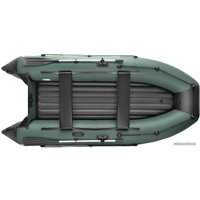 Моторная лодка Roger Boat Trofey 3500 (без киля, зеленый/черный)
