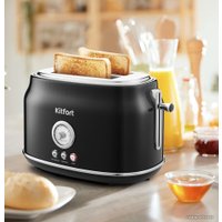 Тостер Kitfort KT-2038-1 (черный)