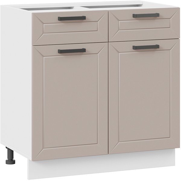 

Шкаф напольный Трия Лорас 1Н8Я1 (белый/холст латте)