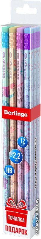 Набор простых карандашей Berlingo Capitals BP00960_12 (12 шт)